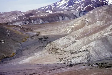 Faille sismique au Tibet - crédits : Y. Klinger