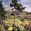 <it>La Montagne Sainte-Victoire</it>, P. Cézanne - crédits :  Bridgeman Images 