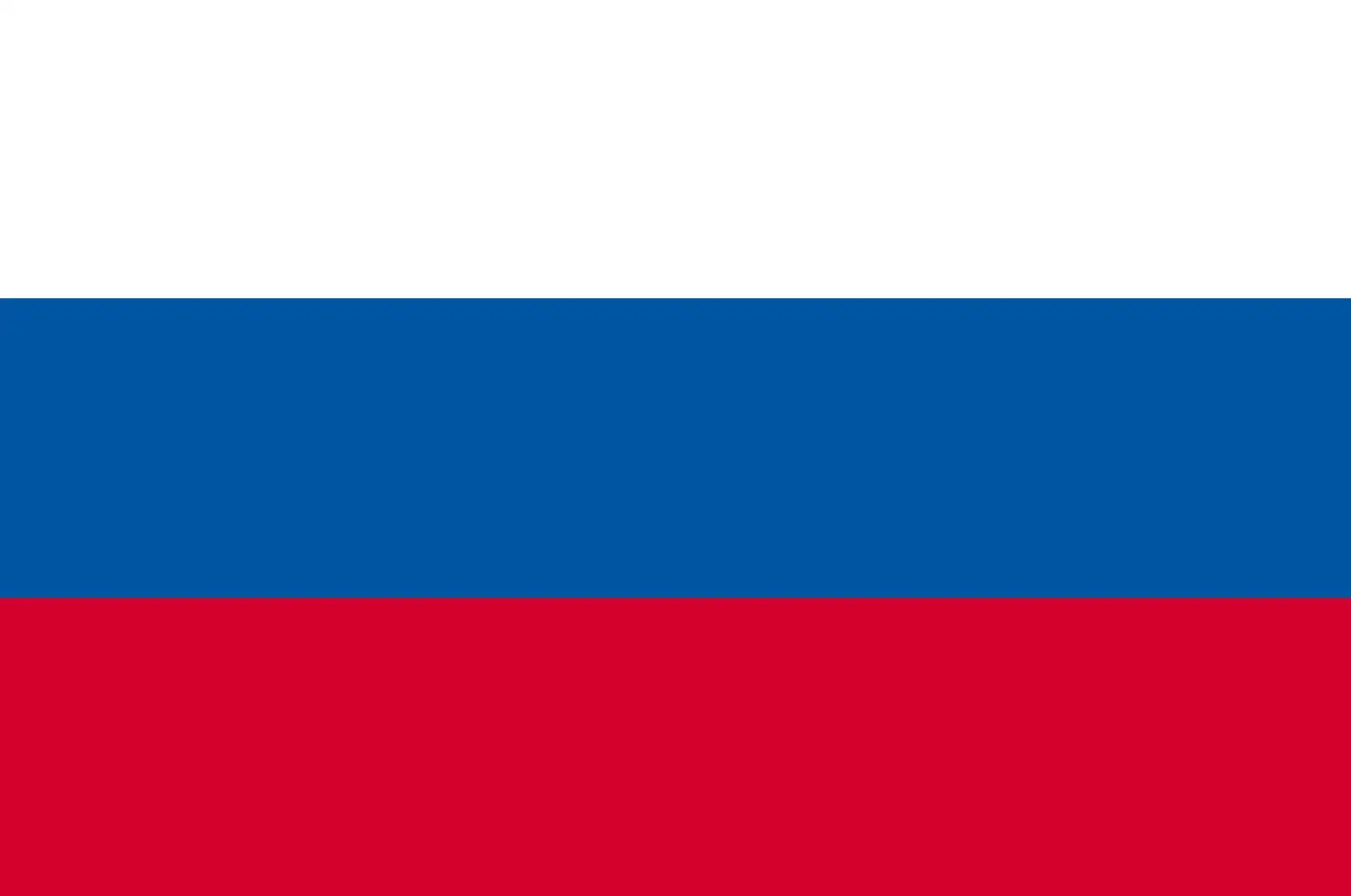 Russie : drapeau