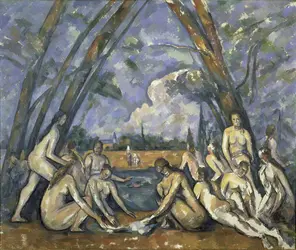 Les Grandes Baigneuses, P. Cézanne - crédits : AKG-images