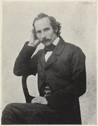 Eugène Koeberlé en 1855 - crédits : BIU Santé Médecine, Paris, cote : 02235