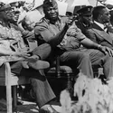 Mobutu et Amin Dada, 1976 - crédits : Keystone/ Hulton Archive/ Getty Images