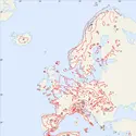 Eurafrique : anomalies de Bouguer - crédits : Encyclopædia Universalis France