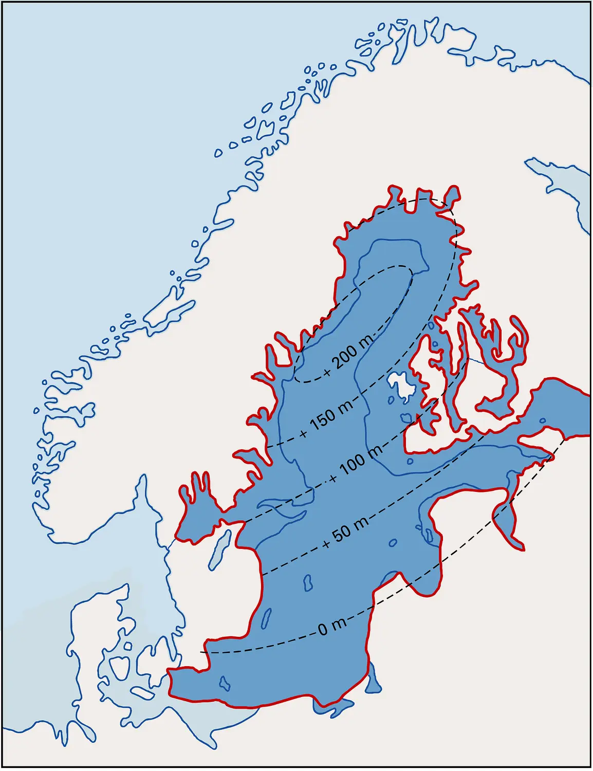 Baltique : le lac à Ancylus