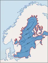 Baltique : le lac à Ancylus - crédits : Encyclopædia Universalis France