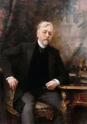 <em>Portrait de Gustave Eiffel</em>, A. Morot - crédits : Fine Art Images/ Heritage Images/ Getty Images