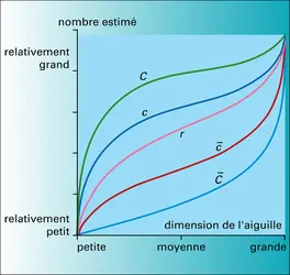 Variations d'une estimation réaliste - crédits : Encyclopædia Universalis France