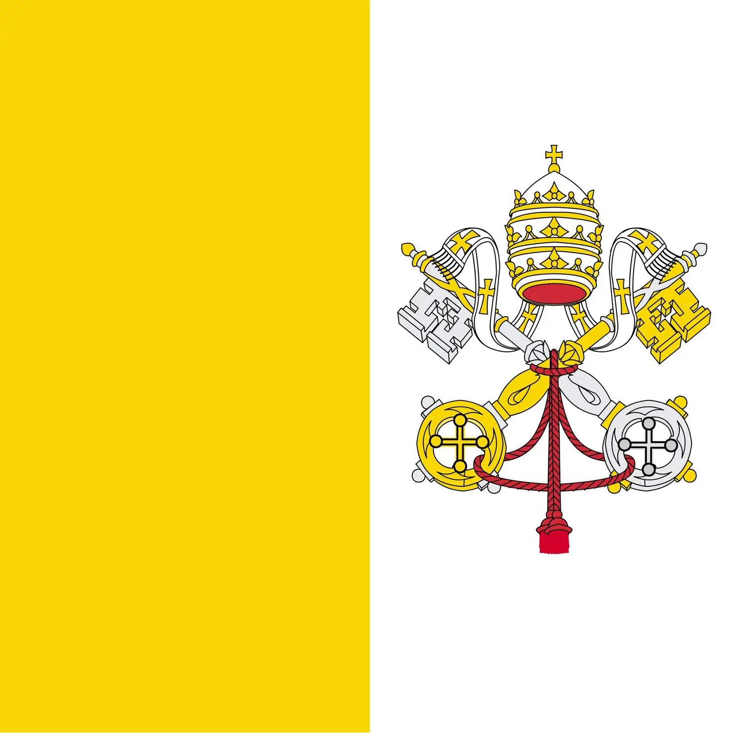 Vatican : drapeau