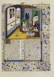 Les bains publics au Moyen Âge, des lieux de plaisir - crédits : Bibliothèque nationale de France