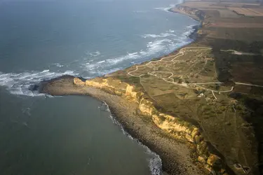 Pointe du Hoc (Calvados) - crédits : F. Larrey/ Conservatoire du littoral 