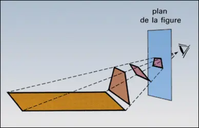 Image rétinienne - crédits : Encyclopædia Universalis France