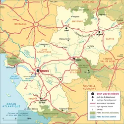 carte administrative - crédits : Encyclopædia Universalis France