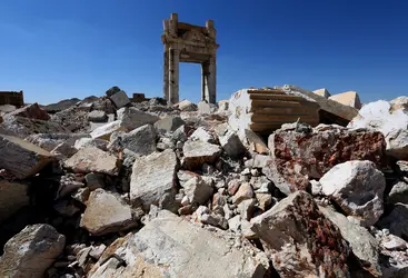 Site de Palmyre, 2016 - crédits : Joseph Eid/ AFP