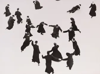 <em>Je n’ai pas de main qui me caresse le visag</em><it>e</it>, M. Giacomelli - crédits : BnF - Département des Estampes et de la photographie © Archivio Mario Giacomelli - Simone Giacomelli 
