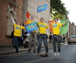 Référendum européen en Irlande, 2009 - crédits : Ben Stansall/ AFP