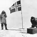 Amundsen au pôle Sud - crédits : Illustrated London News/ Hulton Archive/ Getty Images