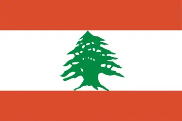 Liban : drapeau - crédits : Encyclopædia Universalis France