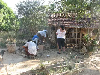 Prophylaxie de la maladie de Chagas - crédits : F. Noireau/ IRD