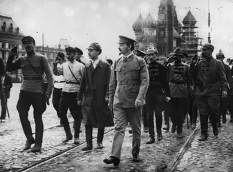 Trotski et l'Armée rouge - crédits : Topical Press Agency/ Hulton Archive/ Getty Images