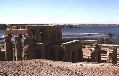 Temple d'Horus et de Sobek à Kôm-Ombo, Égypte - crédits :  Bridgeman Images 