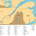 Économusées au Québec, au Nouveau-Brunswick et dans l'île du Prince-Édouard - crédits : Encyclopædia Universalis France