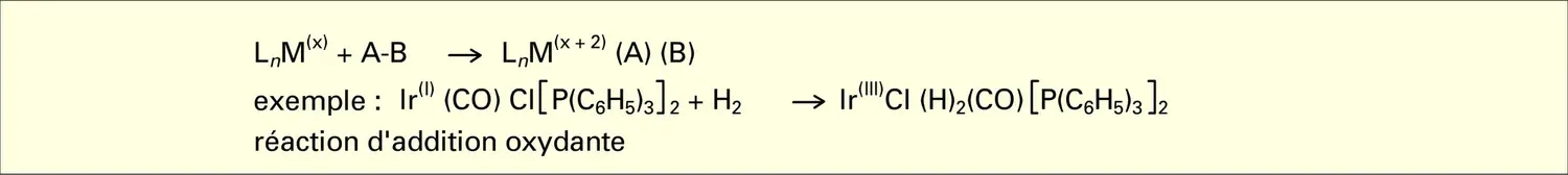 Complexes organo-métalliques - vue 1