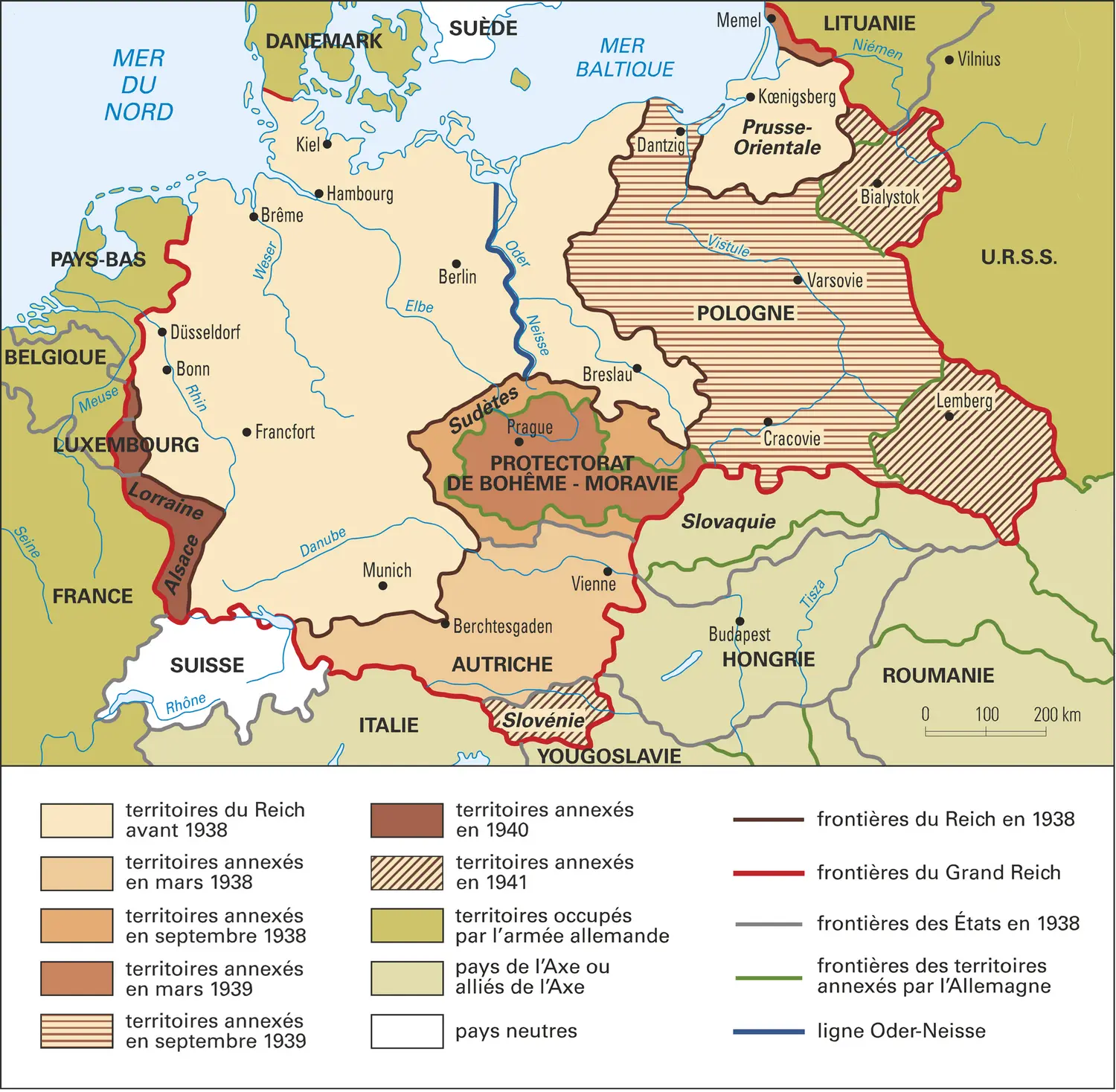 Allemagne, 1938-1945