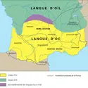 Domaine et dialectes - crédits : Encyclopædia Universalis France