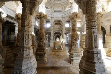 Temple jaïna, Rajasthan, Inde - crédits : Frédéric Soltan/ Corbis/ Getty Images