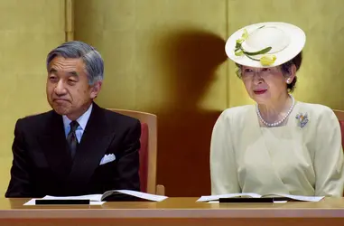 Akihito - crédits : Yamaguchi Haruyoshi/ Sygma/ Getty Images