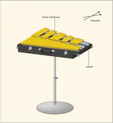 Glockenspiel - crédits : Encyclopædia Universalis France