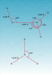 Molécule en phase gazeuse - crédits : Encyclopædia Universalis France