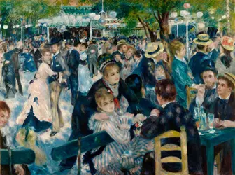 Le Moulin de la Galette, A. Renoir - crédits : VCG Wilson/ Corbis/ Getty Images