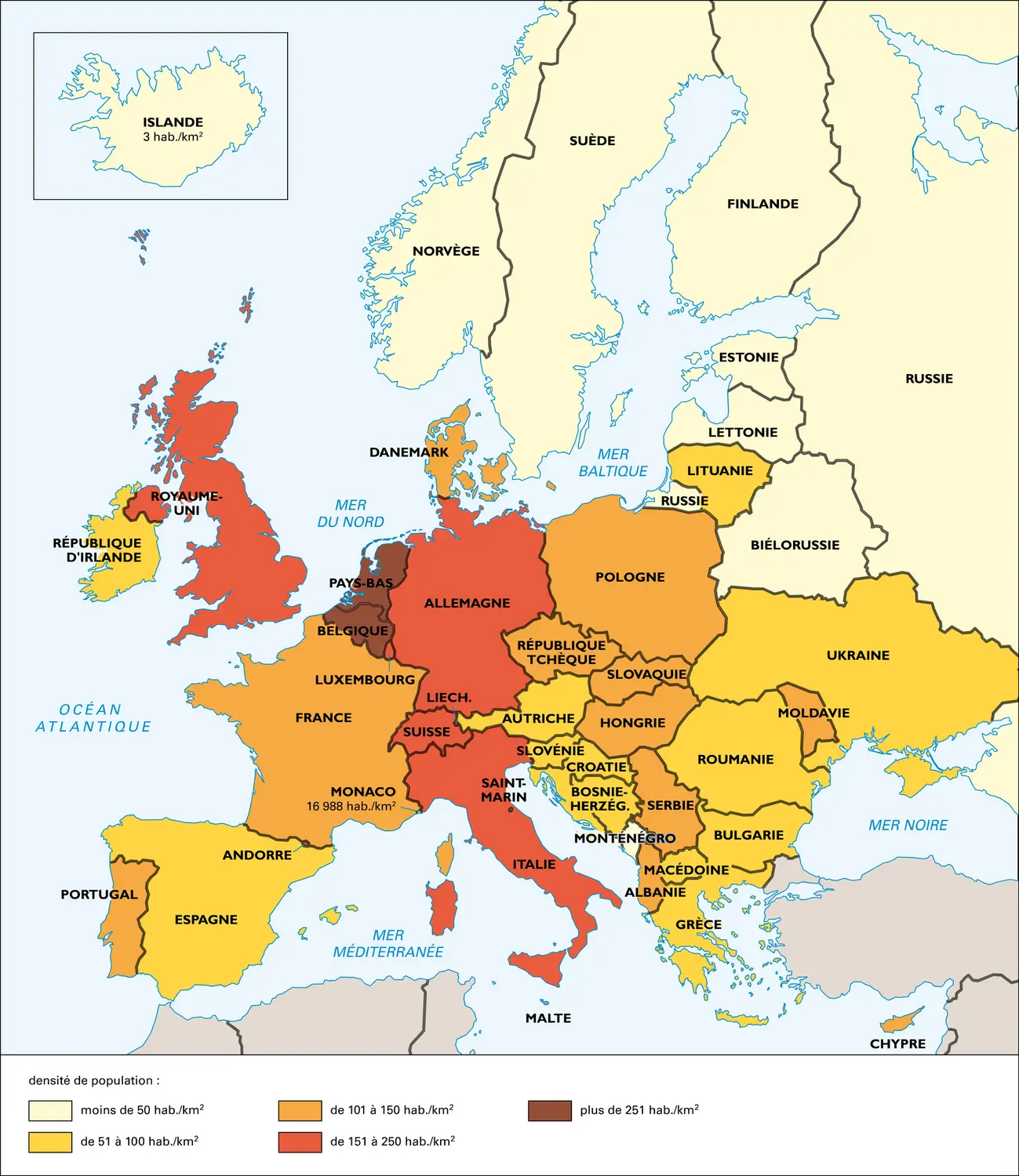 Europe : population