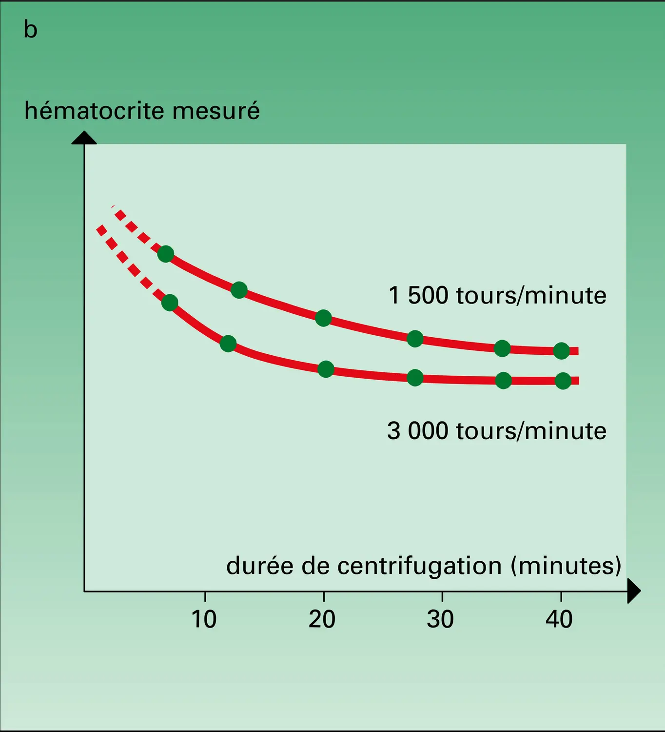 Mesure du taux d'hématocrite - vue 2