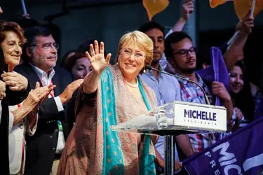 Michelle Bachelet, 2013
 - crédits : Mario Tellez/ Moment/ Getty Images