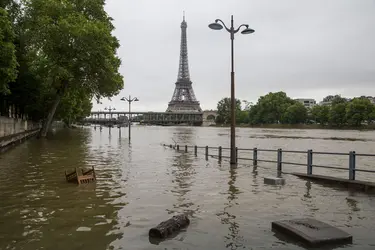 Crue de la Seine, 2016 - crédits : Caroline Paux/ Citizenside/ AFP