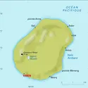 Nauru : carte physique - crédits : Encyclopædia Universalis France