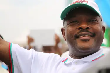 Le président burundais Pierre Nkurunziza en juin 2015 - crédits : Spencer Platt/ Getty