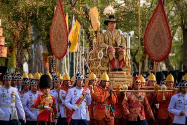 Couronnement du roi de Thaïlande Rama X, 2019 - crédits : Linh Pham/ Getty Images News/ AFP