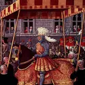<it>Entrée triomphale de Louis XII dans Gênes</it>, J. Bourdichon - crédits :  Bridgeman Images 