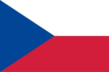 Tchèque (République) : drapeau - crédits : Encyclopædia Universalis France