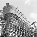 Chantier naval au Japon - crédits : Express/ Hulton Archive/ Getty Images