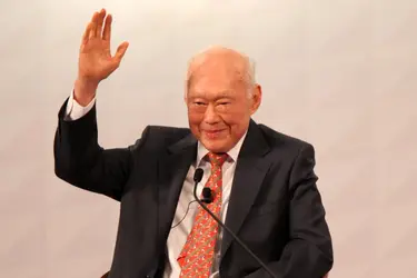 Lee Kuan Yew - crédits : Julian Abram Wainwright/ EPA