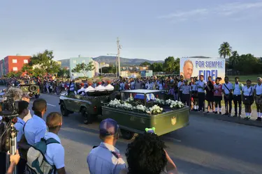 Funérailles de Fidel Castro, 2016 - crédits : Sven Creutzmann/ Mambo photo/ Getty Images