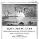 Premier numéro de la revue<em> La Nature</em> - crédits : Cnum , http://cnum.cnam.fr