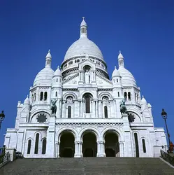Sacré-Cœur de Montmartre, Paris, façade - crédits :  Bridgeman Images 