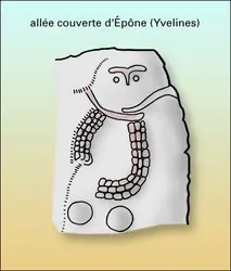 Stèle d'Épone - crédits : Encyclopædia Universalis France