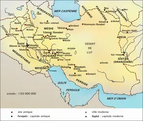 Perse séleucide, parthe et sassanide - crédits : Encyclopædia Universalis France
