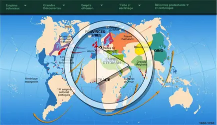 1600 à 1700. Les nouveaux conquérants - crédits : Encyclopædia Universalis France